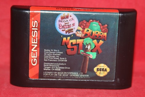 Bubba stix sega genesis - bubba, 'n'