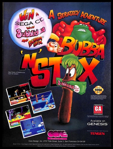 Videogioco retrò bubba - videogioco,